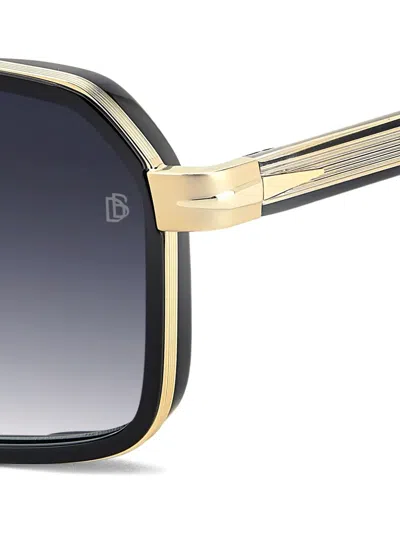 Eyewear By David Beckham Geometric-frame Sunglasses In Multi