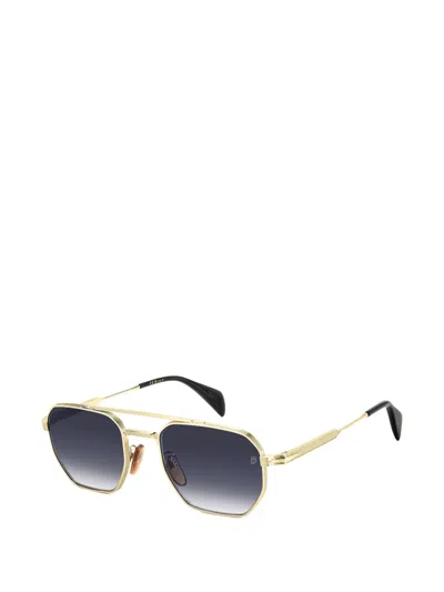 Eyewear By David Beckham Geometric-frame Sunglasses In Multi