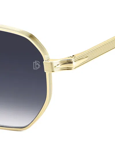 Eyewear By David Beckham Geometric-frame Sunglasses In Multi