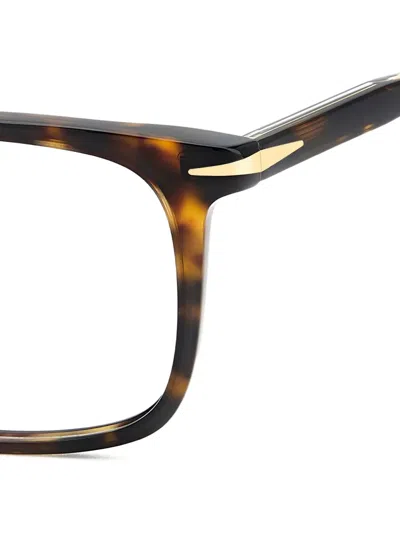 Eyewear By David Beckham Rectangular-frame Glasses In Multi
