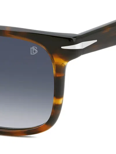Eyewear By David Beckham Geometric-frame Sunglasses In Multi
