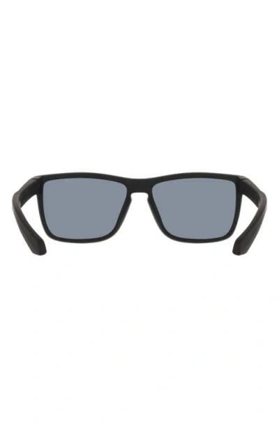 Dragon 58mm Rectangular Sunglasses In Black