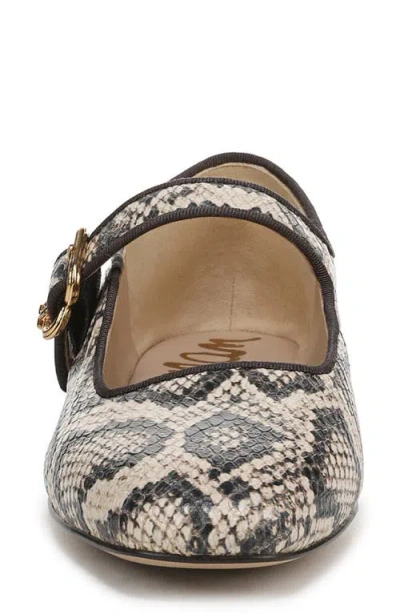 Sam Edelman Michaela Mary Jane Flat In Gray