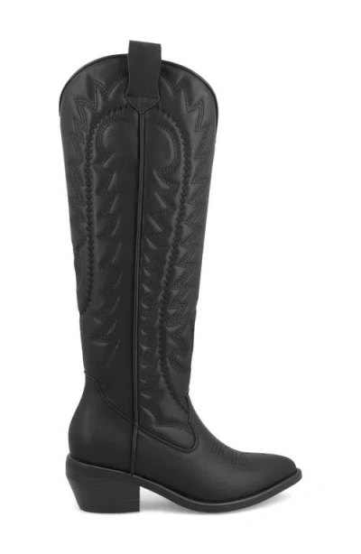 Mia Locklyn Tall Boot In Black