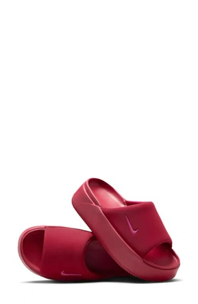 Nike Calm Elevation Platform Slide