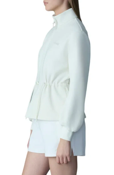 Mackage Finola Double Face Jersey Jacket In White