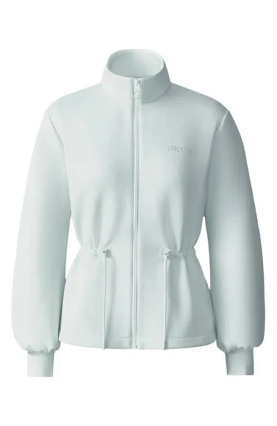 Mackage Finola Double Face Jersey Jacket In White