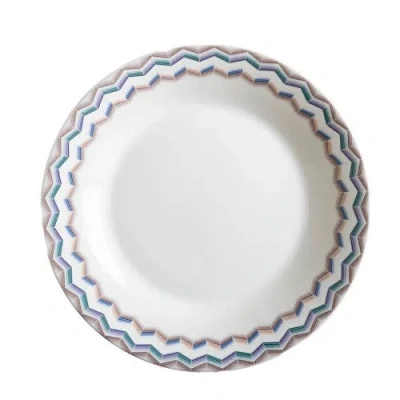 Missoni Soup Plate 2 Pcs. Set In Multi