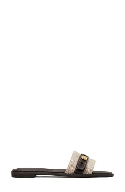 Tory Burch Beige Cotton Ovine Leather Rubber Thermoplastic Polyurethane Sandals In Neutral