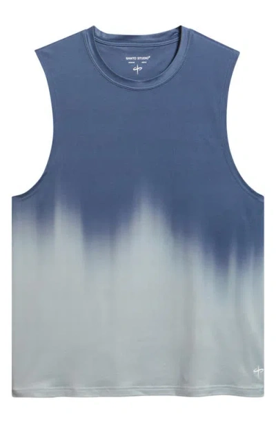 Santo Studio Tempo Tech Tank In Blue