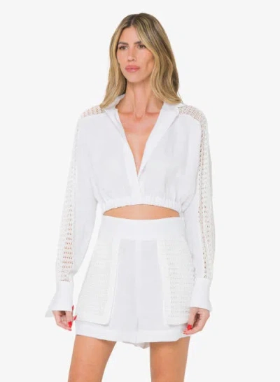 Jbq Sonnet Short In White