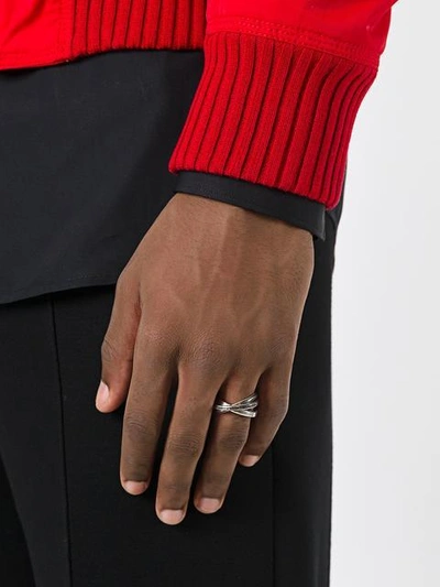 Werkstatt:münchen Stylised Ring In Metallic