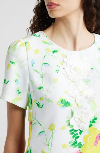 Lilly Pulitzer Edita Short Sleeve Shift Dress In Green