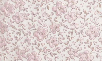 Lilly Pulitzer Tiernan Strapless Maxi Dress In Conch Shell Pink Ritsy Ditsy Metallic Brocade In Multi