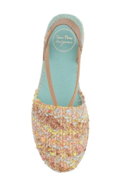 Toni Pons Elsa Espadrille Flat In Multi