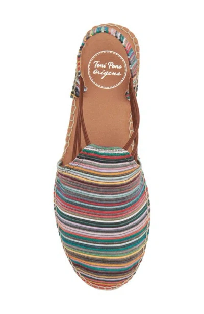Toni Pons Noa-bo Espadrille Flat In Multi