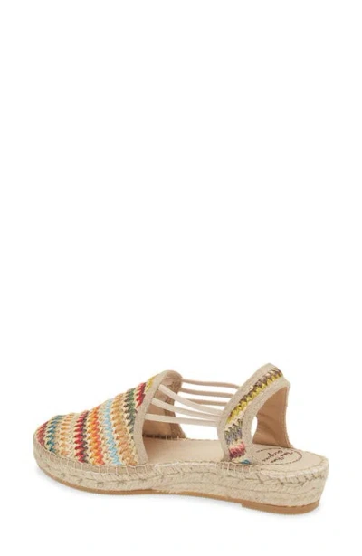 Toni Pons Noa Espadrille Flat In Multi