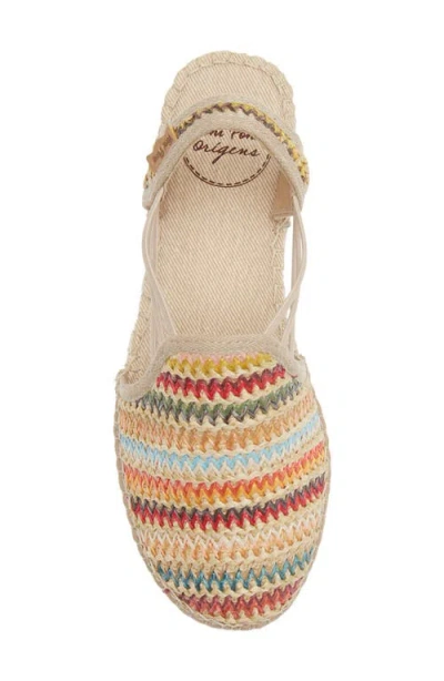 Toni Pons Noa Espadrille Flat In Multi