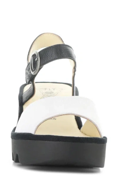 Fly London Tull Platform Sandal In Multi