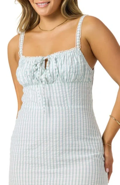 O'neill Wiley Body-con Midi Dress In White