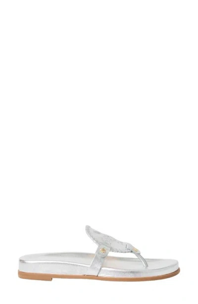 Jack Rogers Collins Sandal In Silver