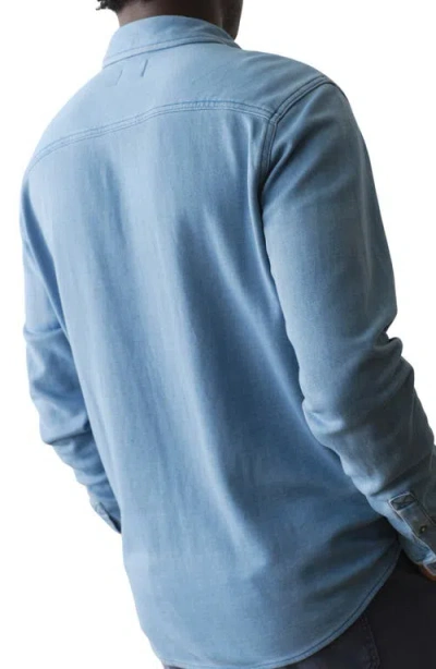 Marine Layer Pacifica Button-up Shirt In Blue