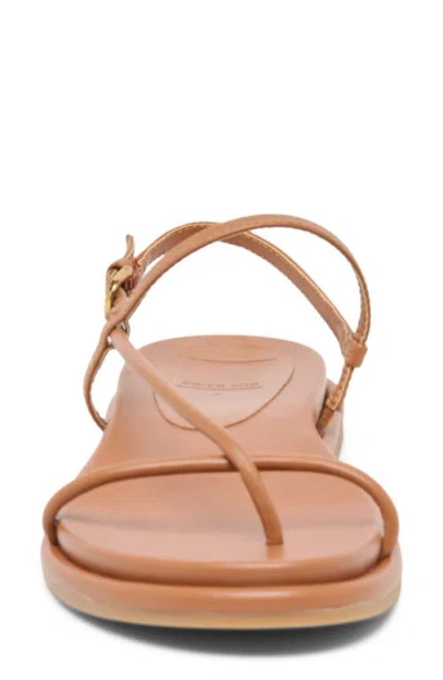 Dolce Vita Dallen Sandals Saddle Leather In Brown