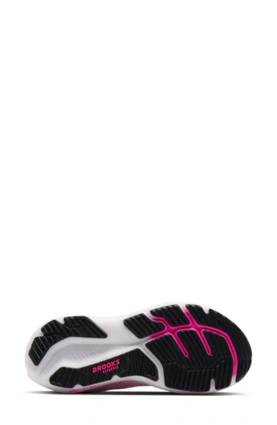 Brooks Glycerin Gts 23 White Pink Ss26 Women Shoes In Multi