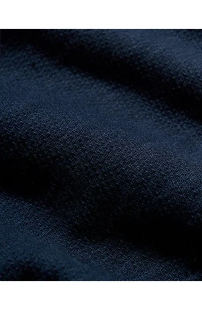 Billy Reid French Terry Hoodie Pullover In Blue