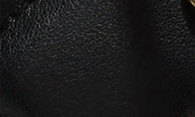 Aldo Romalovee Diamond Quilted Faux Leather Bucket Bag In Black