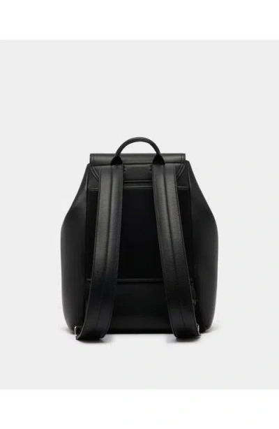 Bally Capitol Grained Backpack In Black