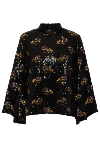 La Doublej Make An Exit Top In Black