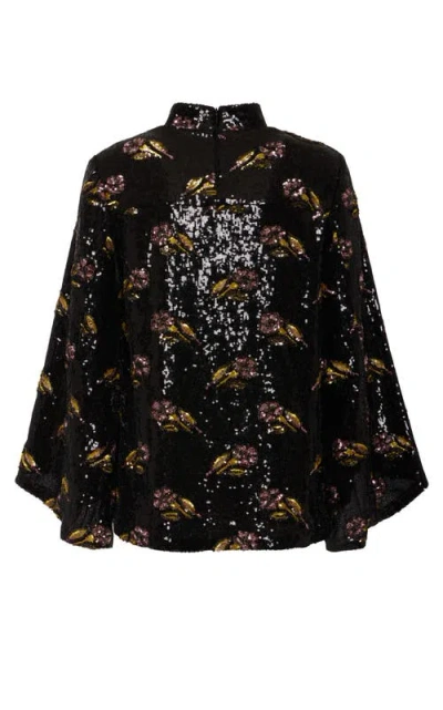 La Doublej Make An Exit Top In Black