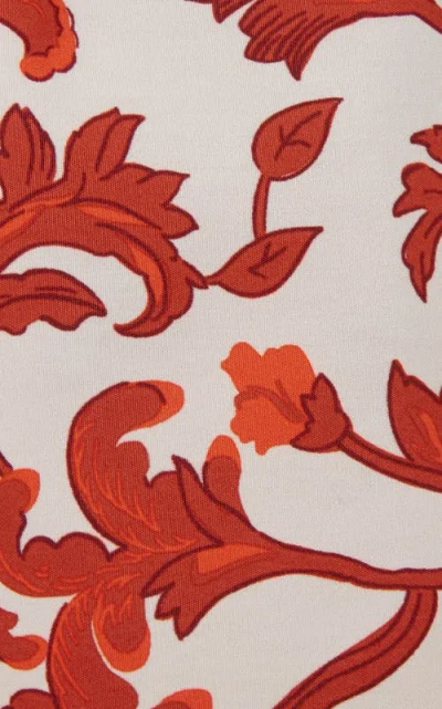 La Doublej Pull-up Shorts In Red