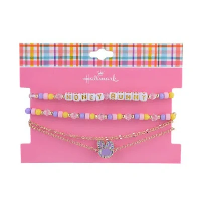 Hallmark 4pc Easter Bracelet Set In Multi