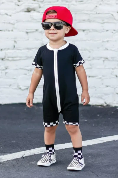 Fletch Checked Out Shorties In Black