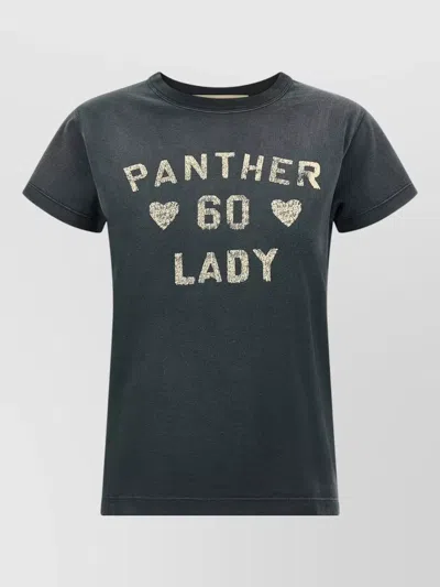 Valentino Womens Nero Betulla Printed Short-sleeves Cotton-jersey T-shirt In Gray