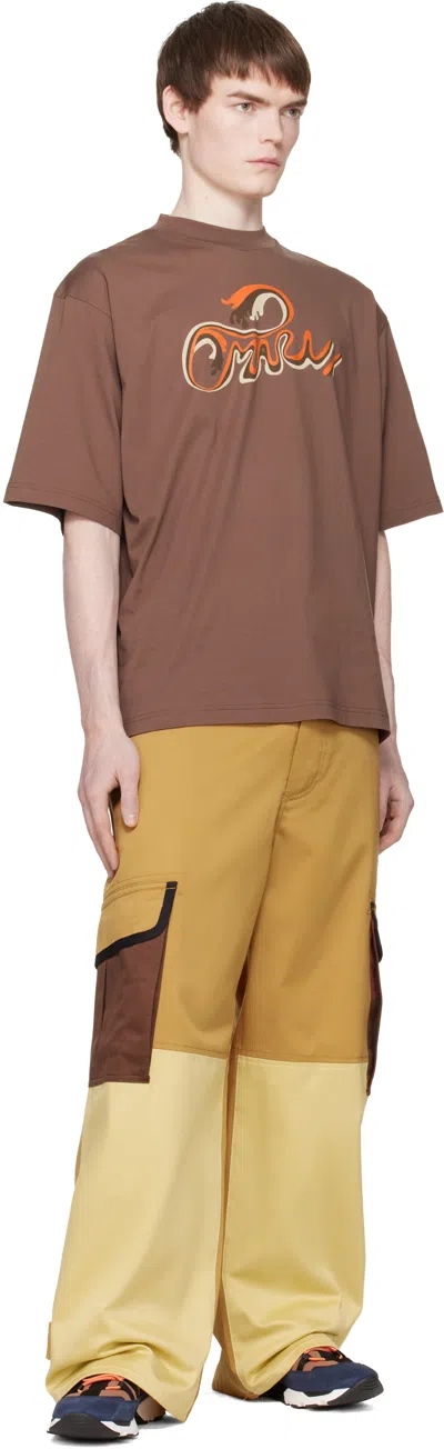 Marni Sneakers Mesh Panels Contrasting Sole Pull Tab In Multi