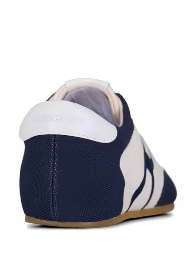 Veronica Beard Riviera Panelled Sneakers In Blue