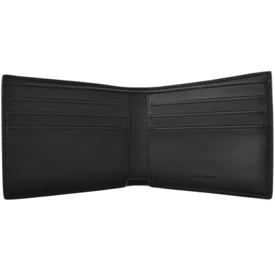 Lacoste Billfold Wallet Black In Black