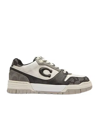 Coach Soho Signature Black Chalk Trainers In Multi