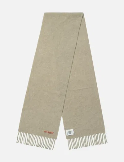 Acne Studios Wool Scarf In Neutral