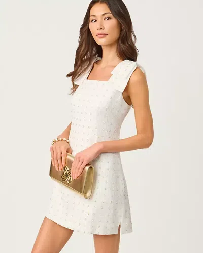 Lilly Pulitzer Anders Skirted Shift Romper In White