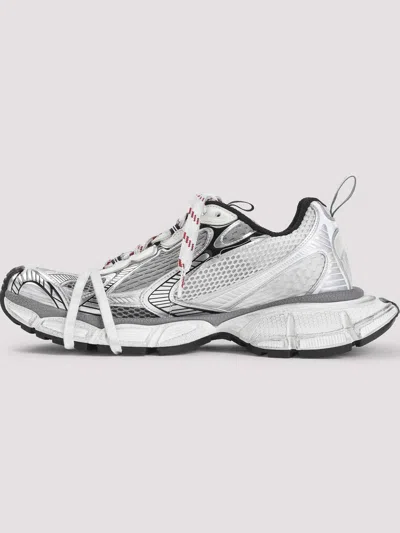 Balenciaga 3xl Split Logo Nylon And Mesh Sneakers In Multi
