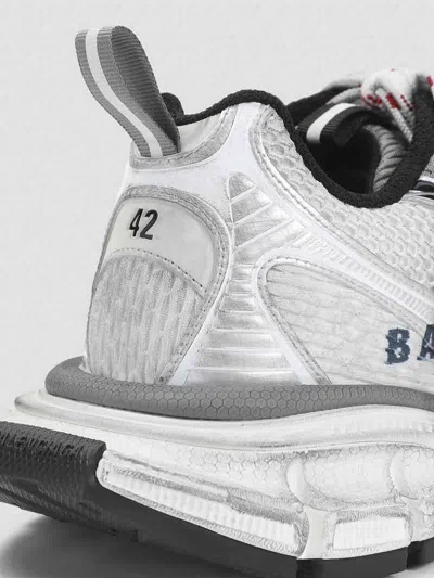 Balenciaga 3xl Split Logo Nylon And Mesh Sneakers In Multi