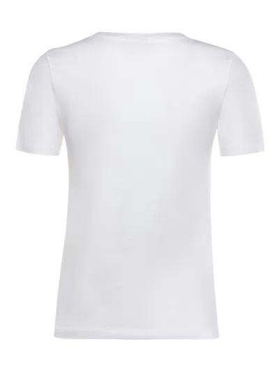 Chloé Baby Fit T-shirt In Cotton Jersey With Passion Fruit Print In White