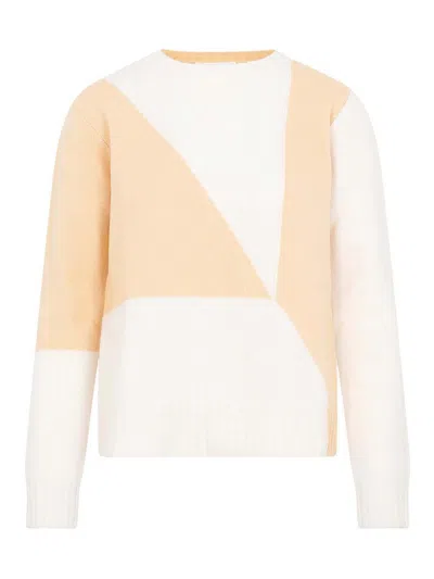 Jil Sander Wool Sweater 38 In Multi