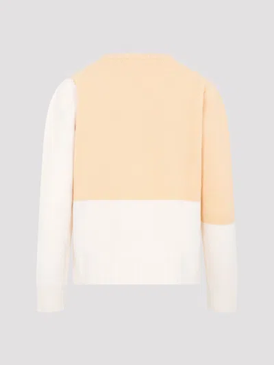 Jil Sander Wool Sweater 38 In Multi