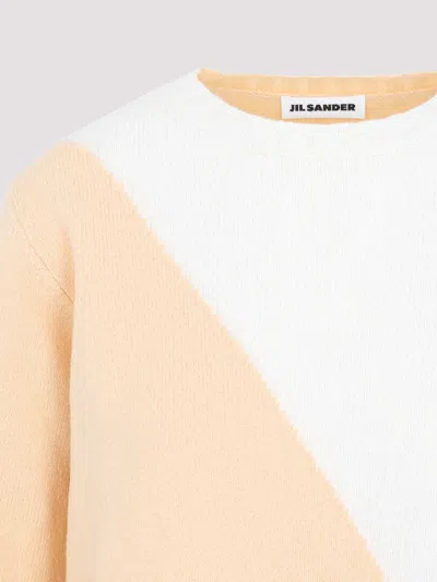 Jil Sander Wool Sweater 38 In Multi