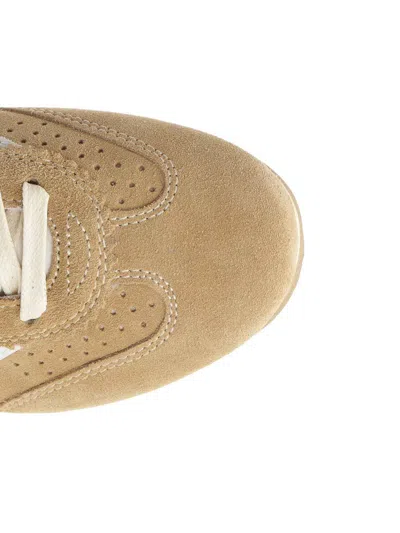 Philippe Model Planche Low Sneakers With Retro Aesthetic And Premium Materials In Brown